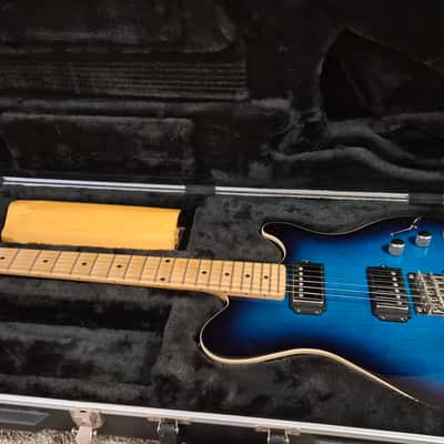 Ernie Ball Music Man Reflex HT with Maple Fretboard 2014 - 2015 - Black image 2