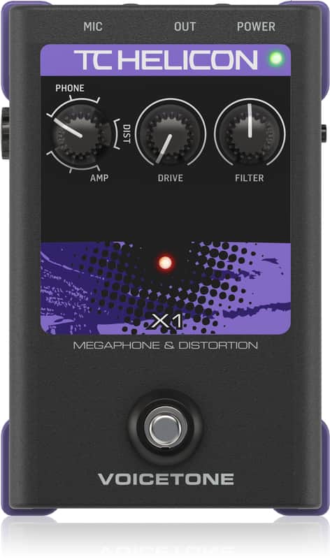TC Helicon VoiceTone X1 | Reverb
