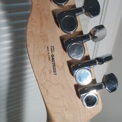 Fender Lite ash telecaster 2004 - Vintage white image 4