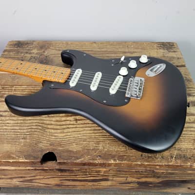 2022 Squier 40th Anniversary Stratocaster Vintage Edition - Satin Sunburst image 7