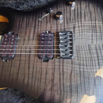 Schecter Banshees set FE & HT matching Prototypes Schecter apocalypse pickups black binding image 2