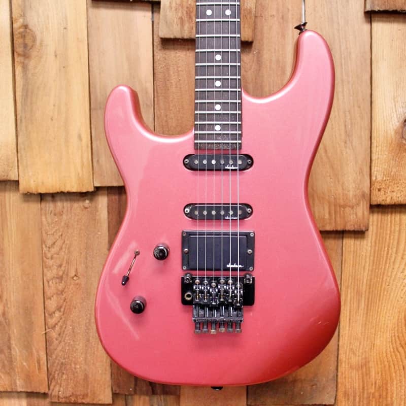1980s LEFTY Charvel Model-3 Burgundy Mist image 1
