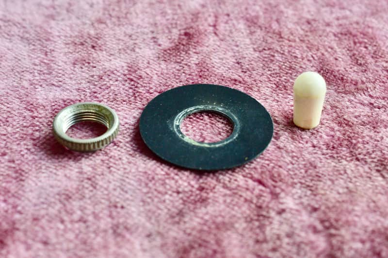 Vintage 1960's Gibson Les Paul Custom Switch Ring Poker Chip - SG Standard Special image 1