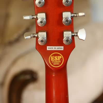 ESP Eclipse-II Vintage Honey Burst EMG pickups image 5
