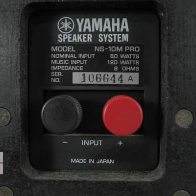 YAMAHA NS-10M PRO Speaker System in Very Good Condition image 16