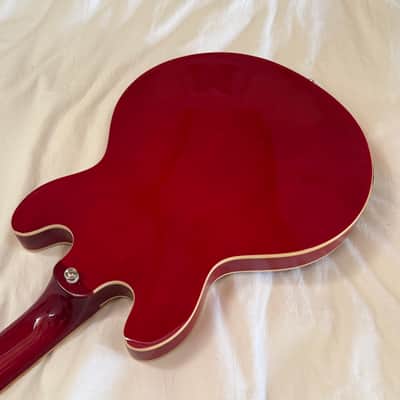 2020 Epiphone Casino Coupe - Small Body (Les Paul Size) Casino - Cherry - Free Pro Setup image 12