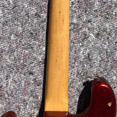 Fender Jazz Bass 1968 - Candy Apple Red - Custom Color - CAR image 16