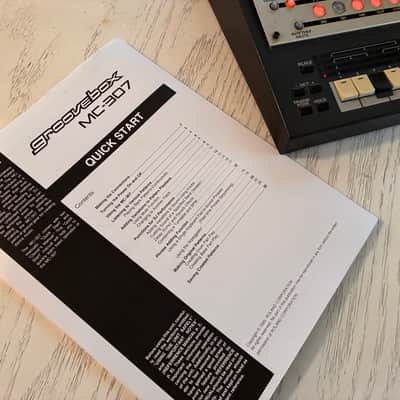 Roland MC-307 Groovebox 2000s - Silver and Black image 10
