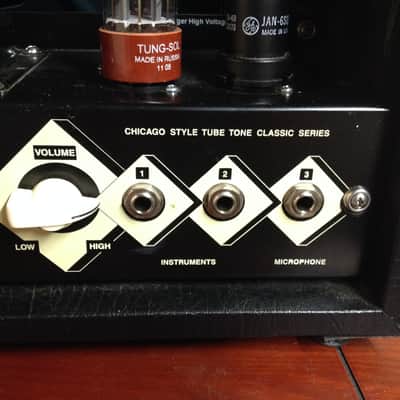 Vintage 47 Ric Style Supreme Valco Supro Replica Amp 2010's Black image 10