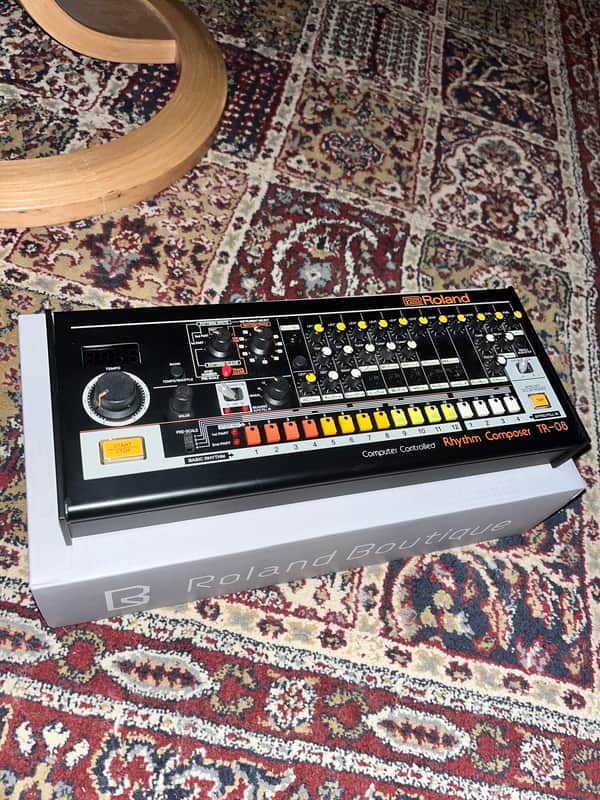 Roland Boutique Series TR-08 Analog Modeling Drum Machine 2017 - Present - Black image 1
