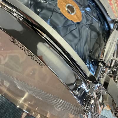 Slingerland Radio King 5.5" x 14" Solid Maple Snare - Black Diamond Pearl image 3