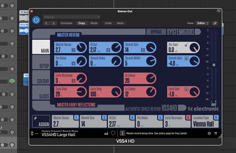 TC Electronic VSS4 HD Native Reverb Plugin (License Transfer) image 1