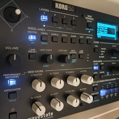 Korg Wavestate MkII Module Wave Sequencing Synthesizer 2024 - Present - Black image 7