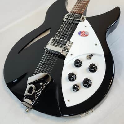 Rickenbacker 330/12 JG, 330 JetGlo 12-String Hollowbody Guitar, w/HSC image 8