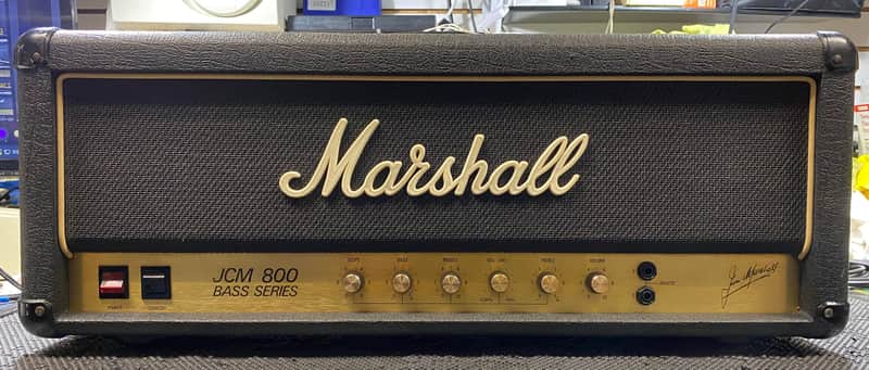 1981 Marshall Super Bass JCM 800 MK II Model 1992 - 100 Watt Tube Head image 1