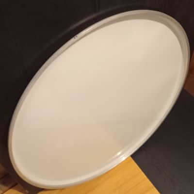 Premier 24" Bass drum head 90s-00 - White 🤍 image 4