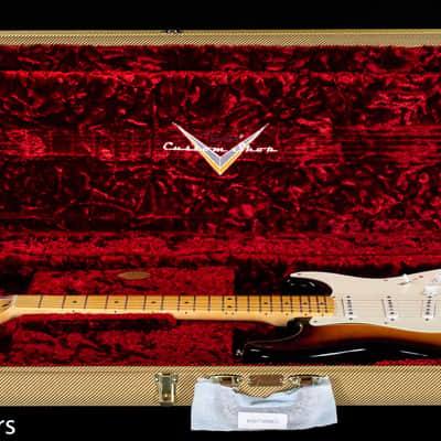 Fender Custom Shop '55 STRAT Time Capsule 2-Tone Sunburst (616) image 7