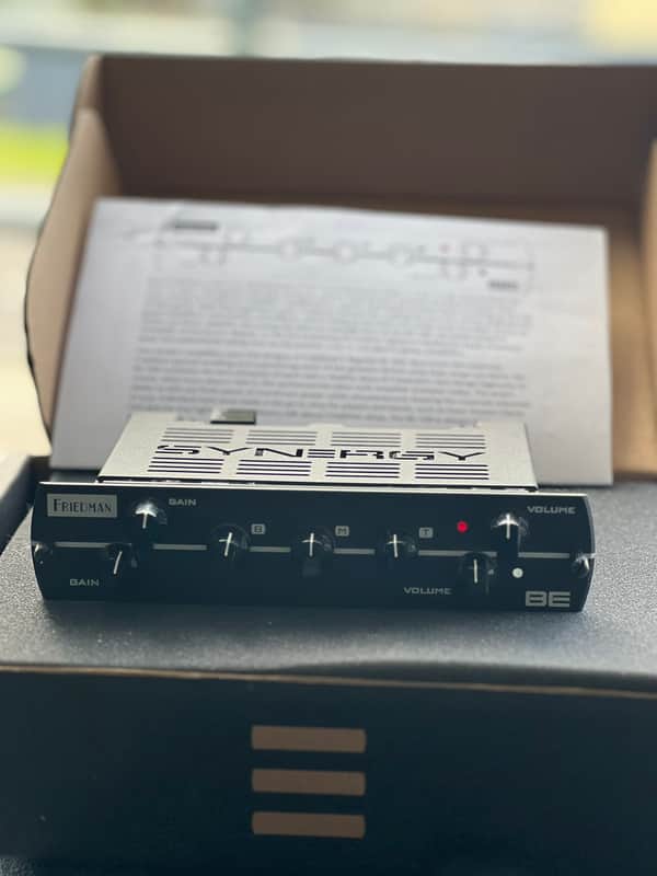 Synergy Friedman BE Module 2-Channel All-Tube Preamp 2017 - Present - Black image 1
