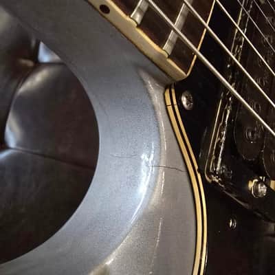 1969 Gibson SG Special - Refinished Silver - Humbuckers - w/ Chainsaw Case image 9