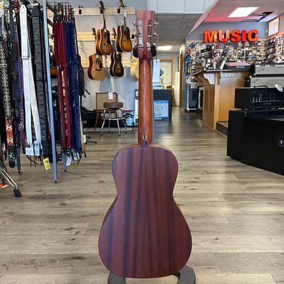 Eastman E1P-CLA Parlor Acoustic Guitar in Classic Finish w/ Gig Bag image 11