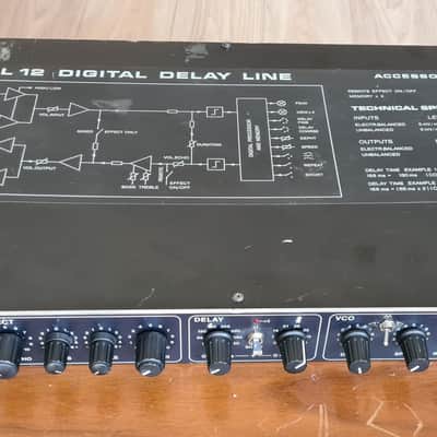 Dynacord DDL-12 rare digital delay chorus flanger VCO modulator image 2