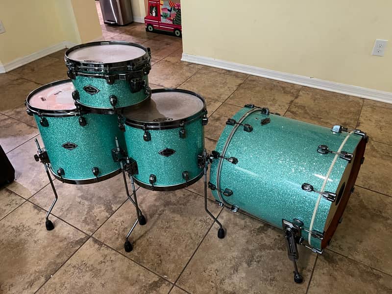 Tama Starclassic 2004-2006 - Shattered Turquoise | Reverb
