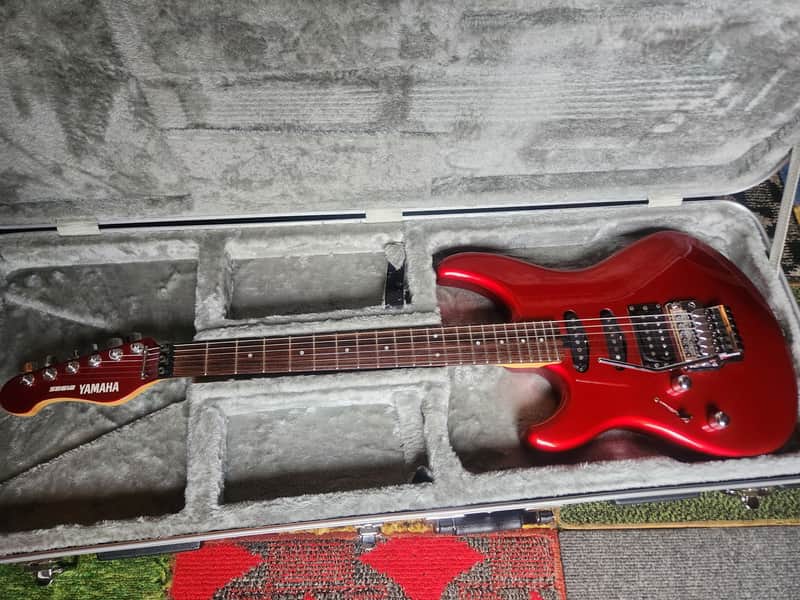 Left Handed Yamaha SE-612 1987 - Metallic Red image 1