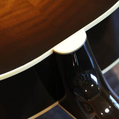 LEFTY! 2008 Gibson CJ-165 Left-Handed Acoustic/ Electric Mini Jumbo Guitar Vintage Sunburst + OHSC & Papers image 17