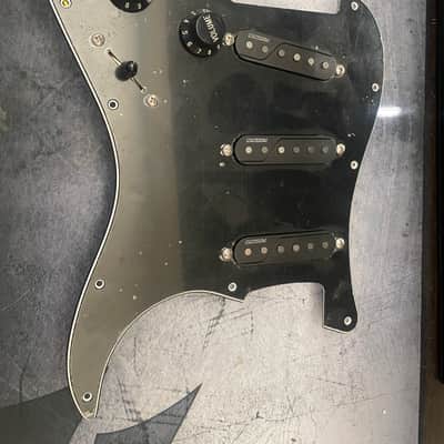 920D Custom 214-12-13 Fishman Fluence Loaded Prewired Strat Pickguard 2010s - Black/Black image 1