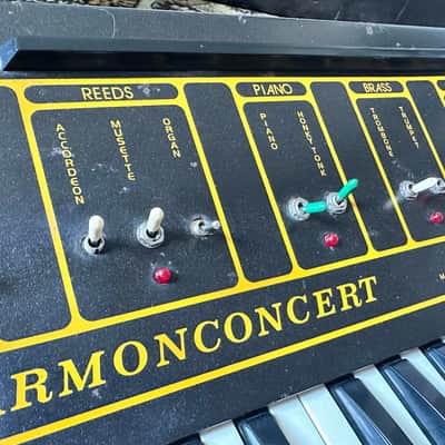 70s Italy - ARMON Armonconcert - Synthesizer Orgel Organ Rar no Arp moog Roland image 15