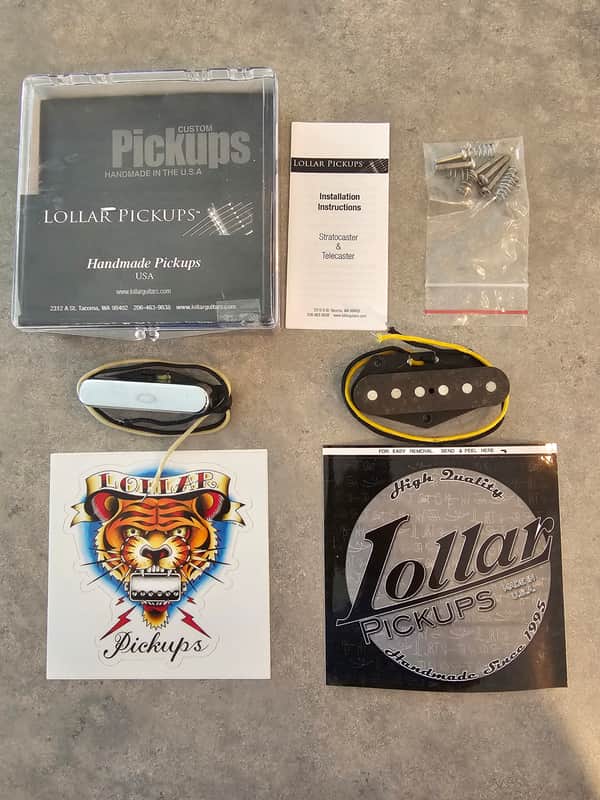 Lollar Tele Pickup Set – Vintage T Neck + Special T Bridge 2024 image 1