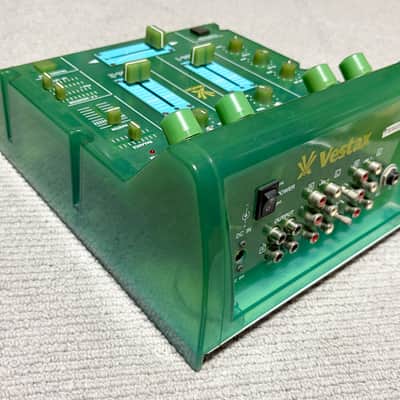 Vestax PMC-005A MKⅡ Blue Translucent DJ Mixer | Reverb