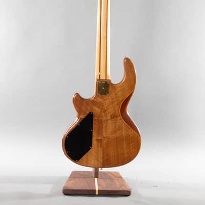 1992 Wal Mk2 5-String Fretless Bass – Walnut Facings, Ebony Board image 6