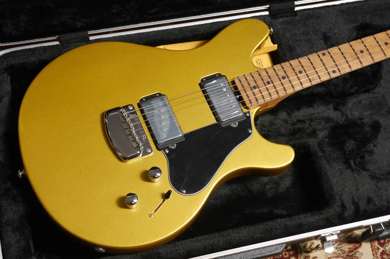 Music Man Valentine HH MN - Saturn Gold/Black image 1