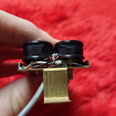 1980's - 1990's Fernandes Burny VH-3 Humbucker - Black With Gold Pole Screws - 8.30K Ohm - Ceramic Magnet - Made in Japan MIJ image 14