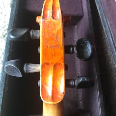 Antonius Stradivarius Cremononsis Faciebat Anno  17  1908 Natural Red/Gold Conservatory Violin image 5