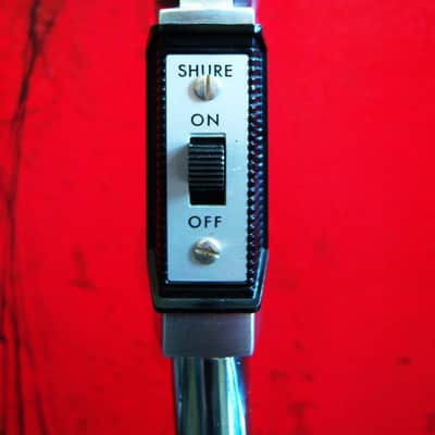 Vintage 1970's Shure 565S dynamic cardioid microphone Dual Z Satin Chrome w accessories 565 565SD image 7