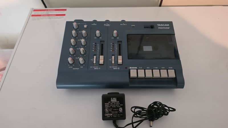 TASCAM Porta 02 mkII Ministudio 4-Track Cassette Recorder 2000s - Blue image 1