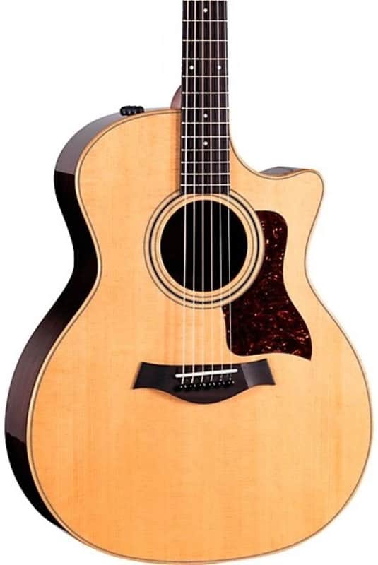Taylor 414ce Studio Acoustic Electric Guitar - Natural image 1