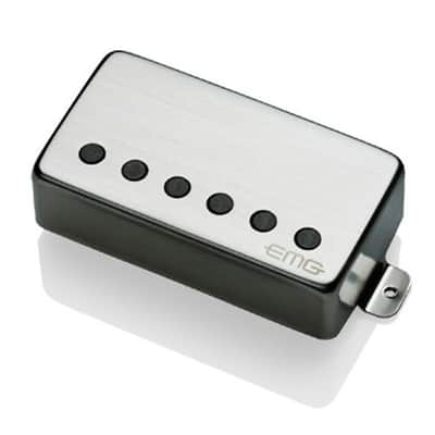 EMG 57 Alnico V Active Bridge Humbucker - brushed gold image 6