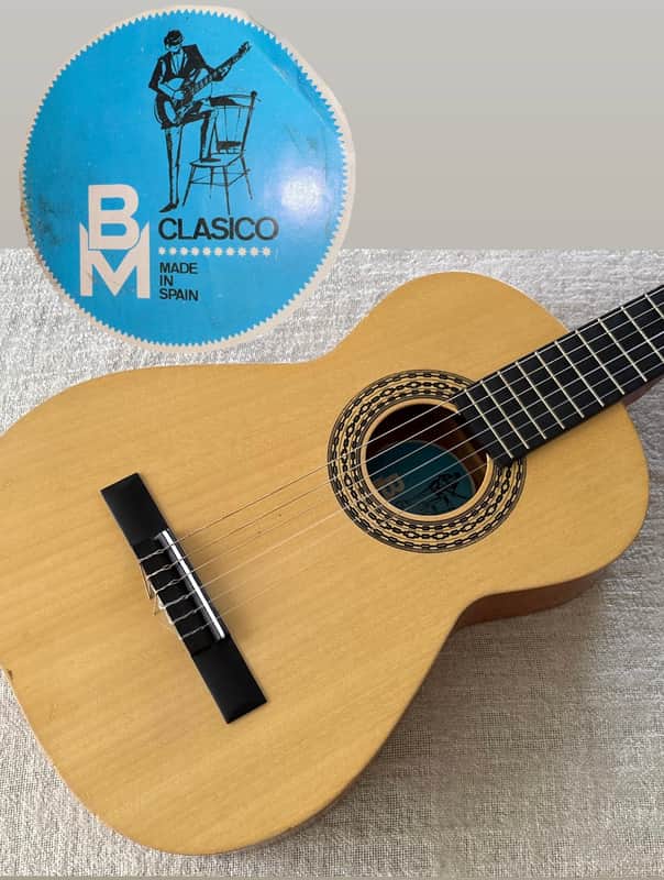 BM Barnes & Mullins Clasico Classical Acoustic Guitar Made in Spain 1960’s-1970’s image 1