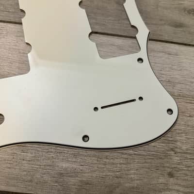 Fender CME Player Jazzmaster 3-Ply Parchment 4-way Switch Pickguard MIM USA American image 4