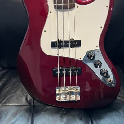 Fender Jazz Bass Mid 90s - Metallic red image 1