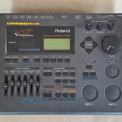 Roland TD-10 Drum Sound Modul - Expanded with TDW-1