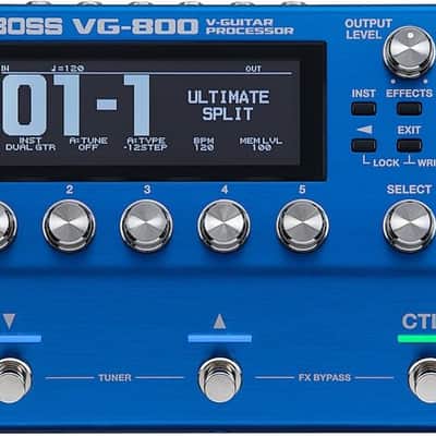 Boss VG-800 V-Guitar Processor for Guitar and Bass 2025 - BLUE ( NEW ITEM WE HAVE STOCK ) image 3