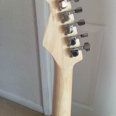 Custom Stratocaster right handed electric guitar with maple neck 2021 brown image 5