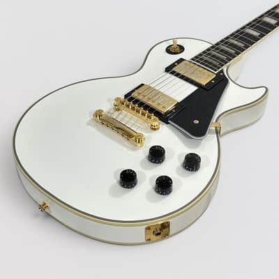 Epiphone Les Paul Custom Electric Guitar - Alpine White image 11