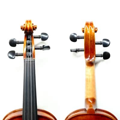 Handmade 1/8 Violin Outfit–European Wood, One Piece Back, Sweet Sound, Case &Bow image 3