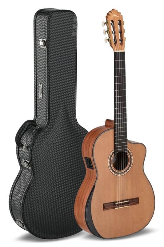 Manuel Rodriguez Tesoro De Camerun Limited Edition Solid Cedar Top & Cedar Neck 6-String Classical Acoustic-Electric Guitar w/Hard Case image 1