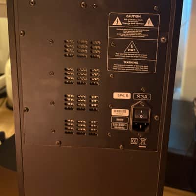 ADAM Audio S3-A Active Nearfield / Midfield Monitors (Pair) 2000s - Black image 3